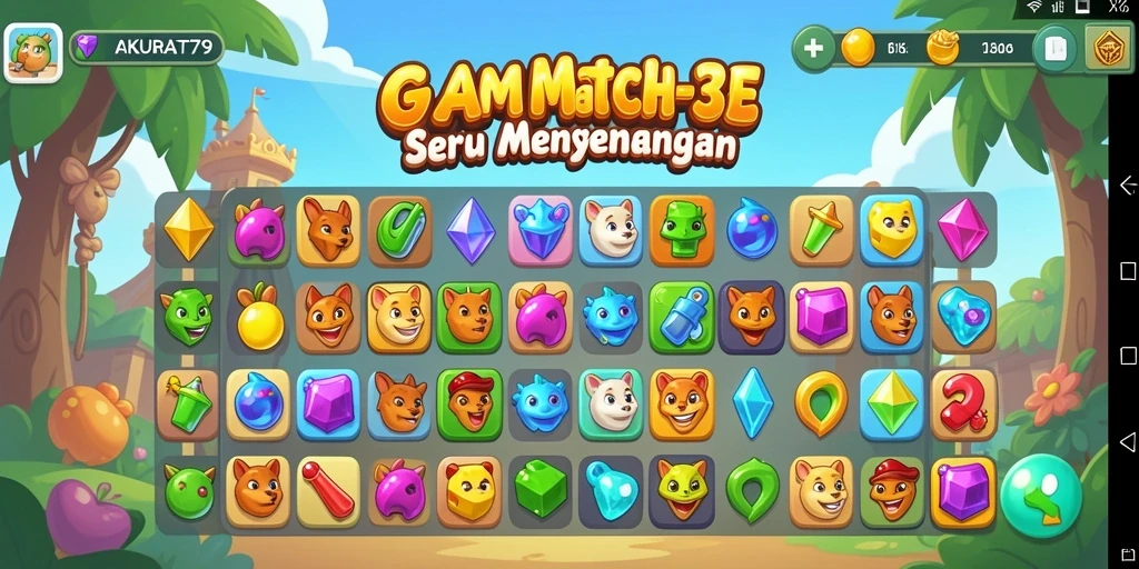 Tampilkan gameplay seru dalam AKURAT79 dengan grafik menarik.