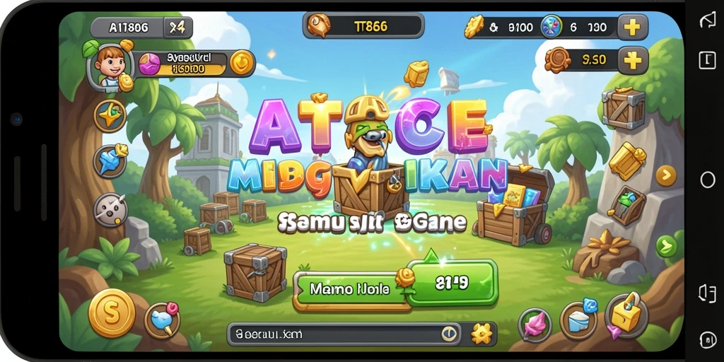 Tampilan gameplay AS866 yang menarik dalam genre Idle.