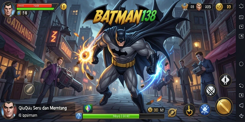 Gambaran gameplay seru QiuQiu di BATMAN138.