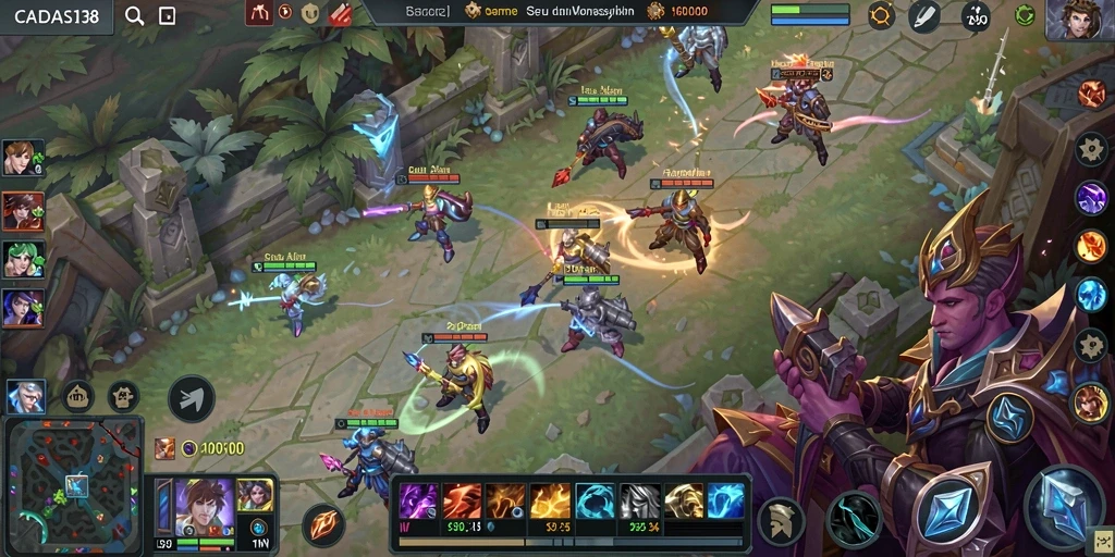 Tampilan gameplay seru dan dinamis di CADAS138.