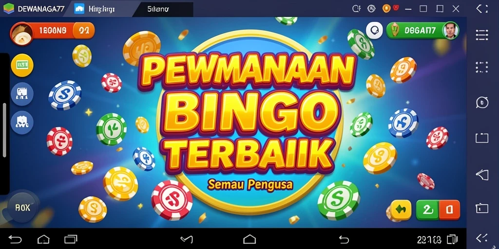 Tampilan gameplay seru dari DEWANAGA77 dengan suasana Bingo yang menarik.
