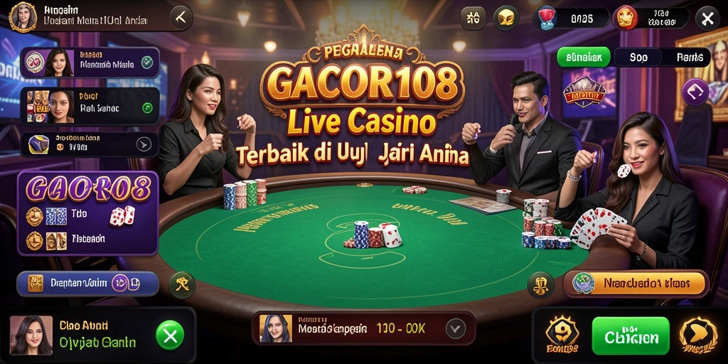 Tampilan gameplay GACOR108 yang mengesankan dan interaktif.