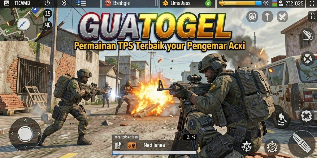 Tampilan gameplay GUATOGEL yang penuh aksi dan strategi.