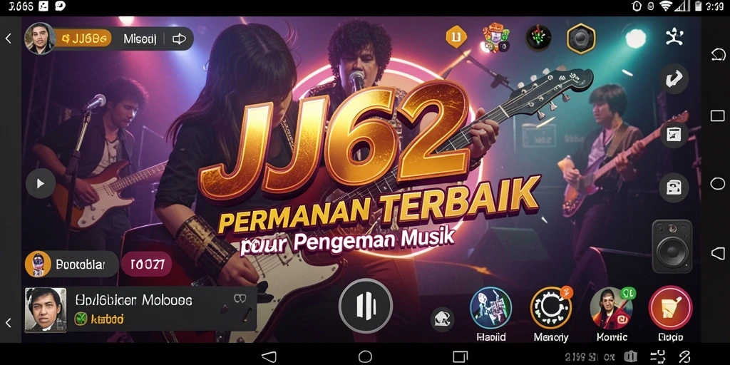 Tampilan screenshot dari gameplay seru di JJ62.