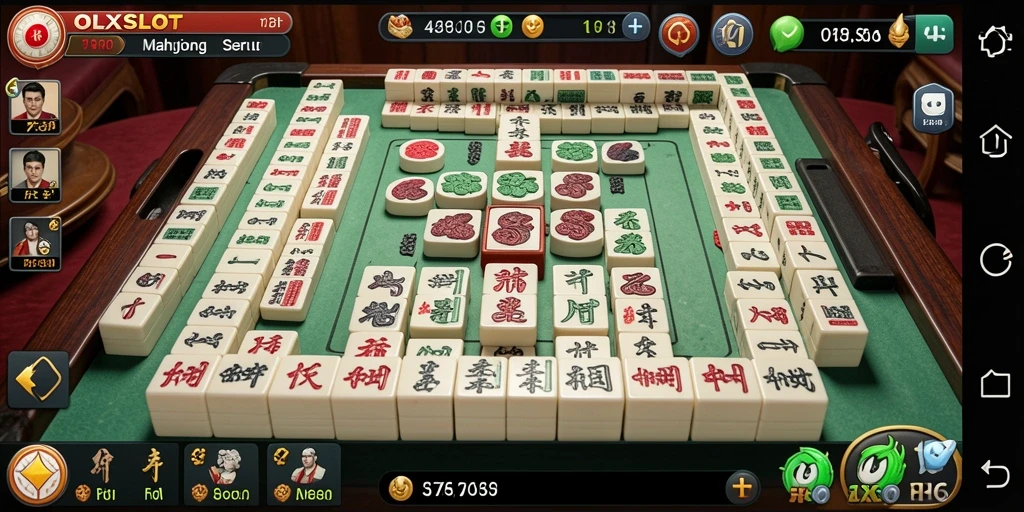 Tampilan gameplay OLXSLOT yang penuh warna dan dinamis.