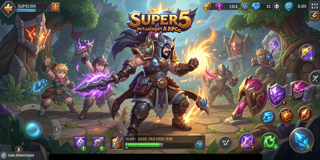 Gameplay seru dalam dunia fantasi ARPG yang menantang.