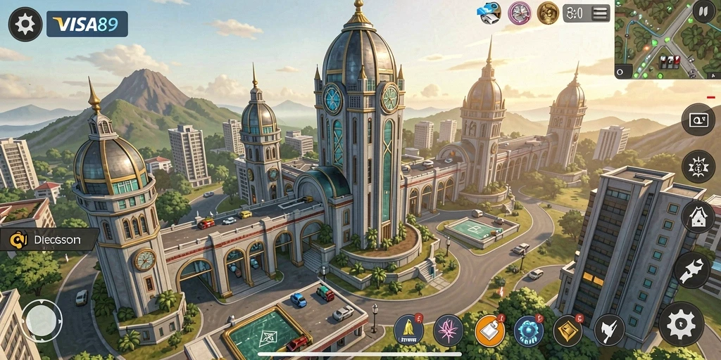 Screenshot menunjukkan gameplay Tower Defense yang seru dan mengasyikkan.